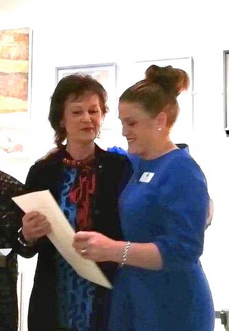 Elizabeth Meek and Claire Russell